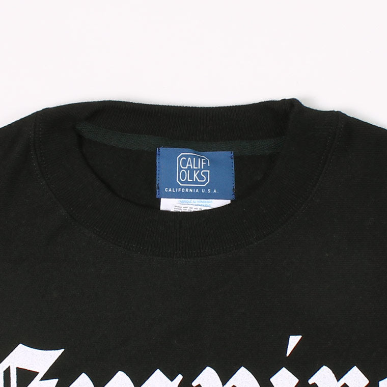 CALIFOLKS US CHAMPION REVERSE WEAVE CREW NECK SWEAT - EMPIRESTATE PRINT