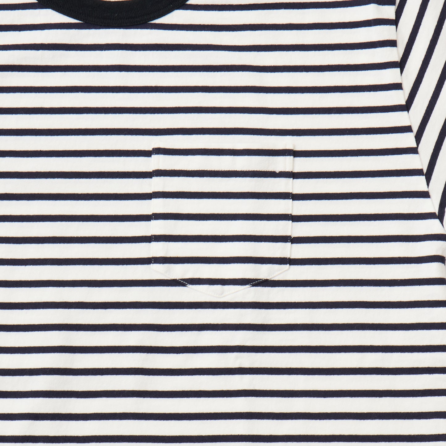 FELCO S/S BINDER CREW NECK POCKET T-AMERICAN VINTAGE STRIPE JERSEY
