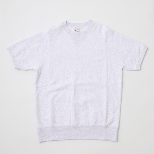 FELCO 12oz TERRY S/S DOUBLE V GUSSET RAGLAN CREW SWEAT FLAT SEAMA STITCH