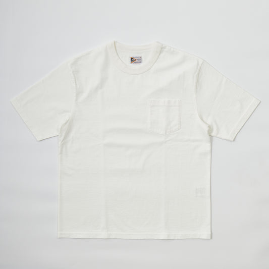 FELCO S/S BINDER NECK POCKET TEE 7oz 18SINGLE JERSEY