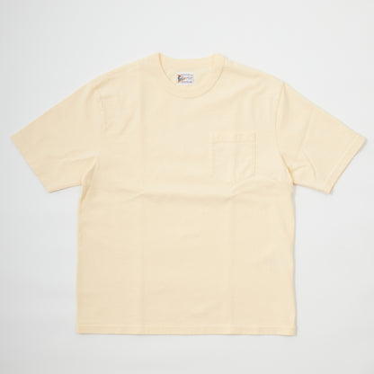 FELCO S/S BINDER NECK POCKET TEE 7oz 18SINGLE JERSEY
