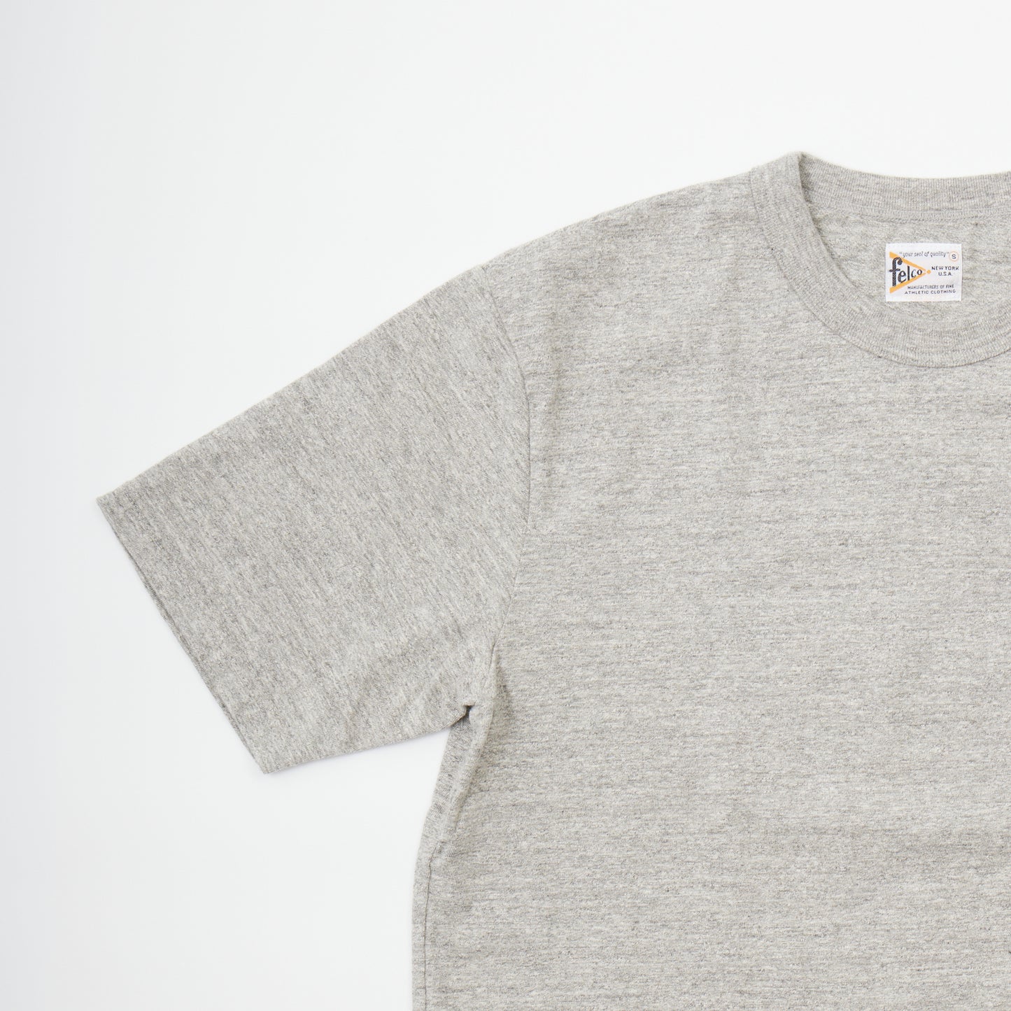 FELCO S/S BINDER NECK POCKET TEE 7oz 18SINGLE JERSEY