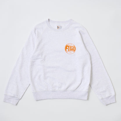 FELCO 12oz FRENCH TERRY RELAX FIT RAGLAN SWEAT W/PRINT FELCO1922