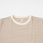 FELCO S/S RINGER NARROW STRIPE POCKET CREW TEE