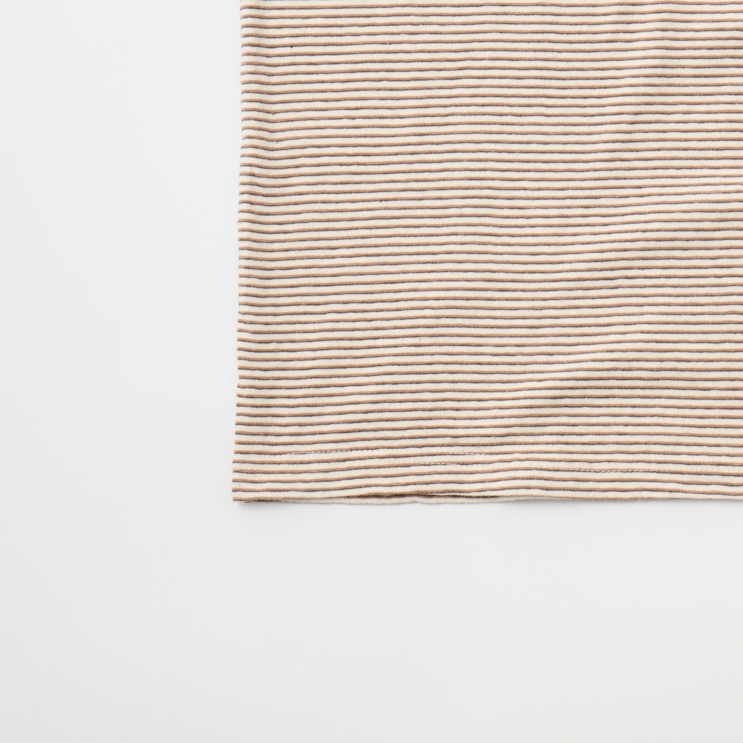 FELCO S/S RINGER NARROW STRIPE POCKET CREW TEE