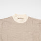 FELCO S/S MOCK NECK NARROW STRIPE POCKET TEE