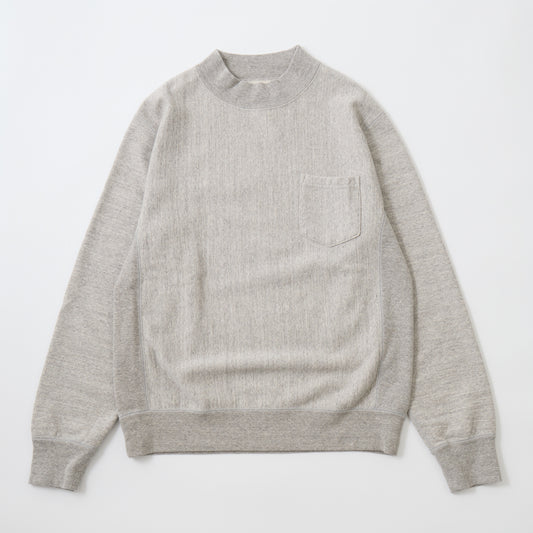 FELCO 12oz TERRY INVERSE WEAVE MOCK NECK SWEAT W/CHEST POCKET - 3 COLORS