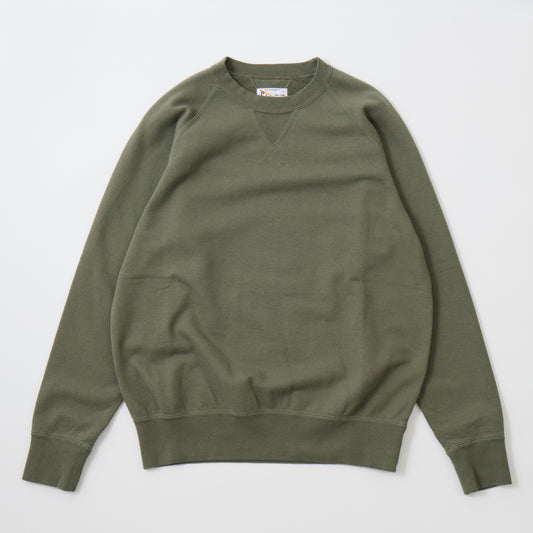 FELCO 12oz TERRY DOUBLE V GUSSET RAGLAN CREW SWEAT - 5 COLORS