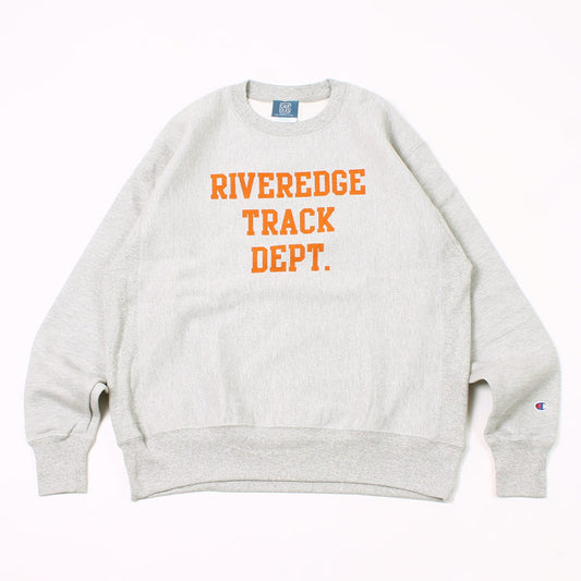 CALIFOLKS  US CHAMPION REVERSE WEAVE CREW NECK SWEAT - RIVEREDGE PRINT