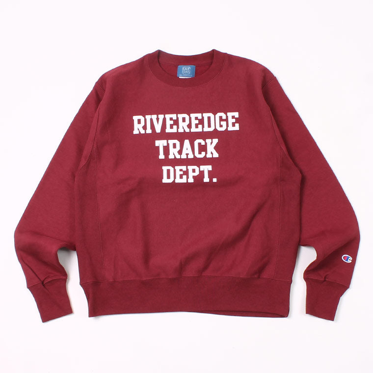 CALIFOLKS  US CHAMPION REVERSE WEAVE CREW NECK SWEAT - RIVEREDGE PRINT