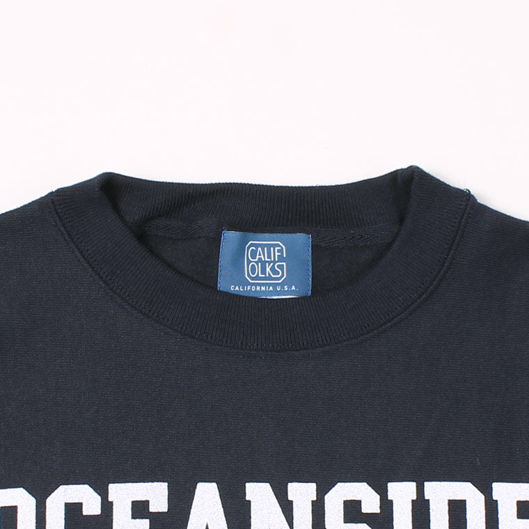 CALIFOLKS  US CHAMPION REVERSE WEAVE CREW NECK SWEAT - OCEANSIDE PRINT