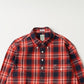 KEATON CHASE USA L/S CLASSIC FIT PULLOVER BD SHIRT TWILL CHECK - 3 COLORS