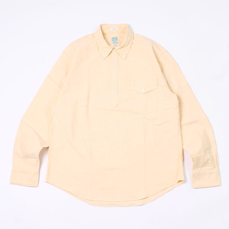 KEATON CHASE USA L/S CLASSIC FIT PULLOVER BD SHIRT PREMIUM OXFORD - 3 Colors - KCU-214