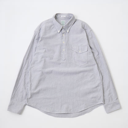 KEATON CHASE USA L/S CLASSIC FIT PULLOVER BD SHIRT PREMIUM OXFORD - 5 COLORS - KCU-214