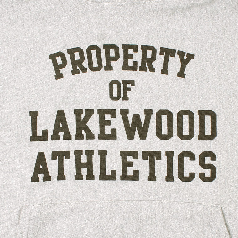 CALIFOLKS US CHAMPION REVERSE WEAVE HOODED PULLOVER SWEAT - LAKEWOOD PRINT