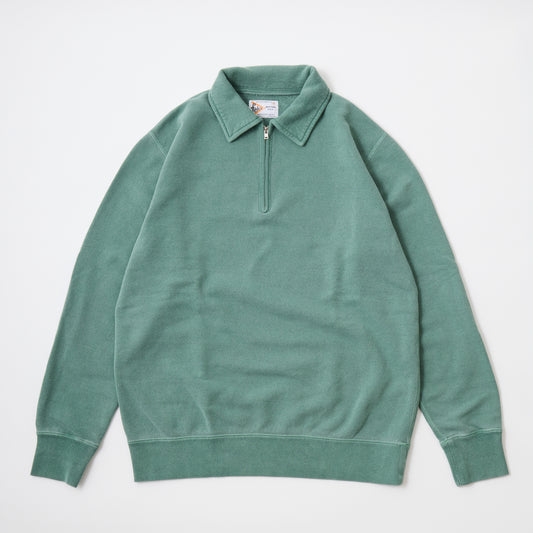 FELCO L/S HALF ZIP COLLAR SWEAT 10oz MD WEIGHT FRENCH TERRY - 8 COLORS