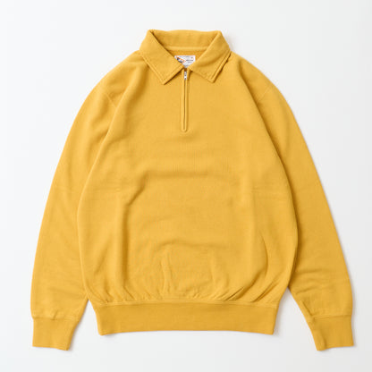 FELCO L/S HALF ZIP COLLAR SWEAT 10oz MD WEIGHT FRENCH TERRY - 13 COLORS