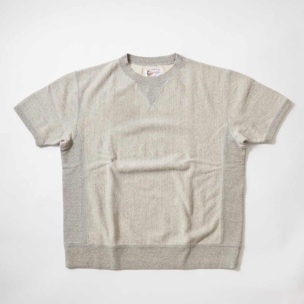 【24SS NEW】FELCO S/S CLASSIC FIT INVERSE WEAVE SWEAT 10oz LT WEIGHT FRENCH TERRY - 8 COLORS