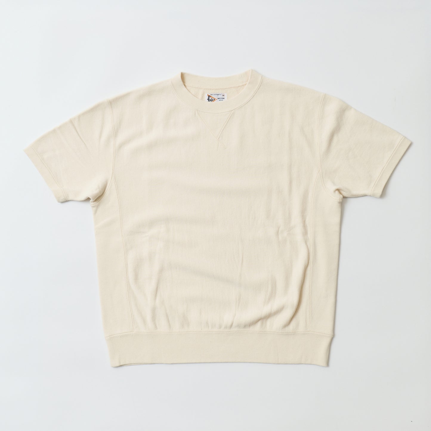 FELCO S/S CLASSIC FIT INVERSE WEAVE SWEAT 10oz LT WEIGHT FRENCH TERRY - 12 COLORS