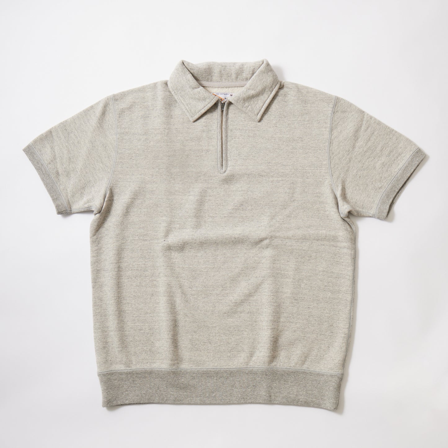 FELCO S/S HALF ZIP COLLARED SWEAT 10oz LT WEIGHT FRENCH TERRY - 8 COLORS