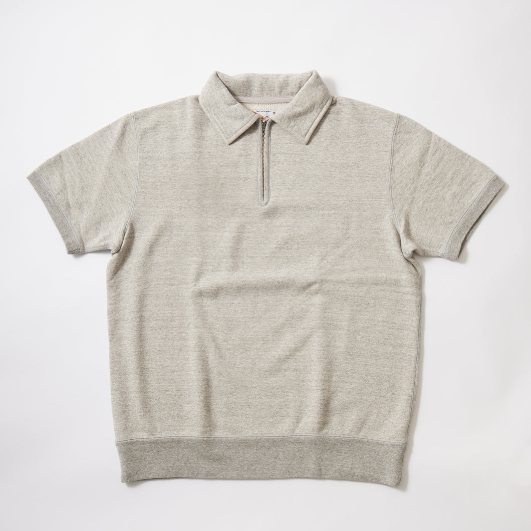 【24SS NEW】FELCO S/S HALF ZIP COLLARED SWEAT 10oz LT WEIGHT FRENCH TERRY - 8 COLORS