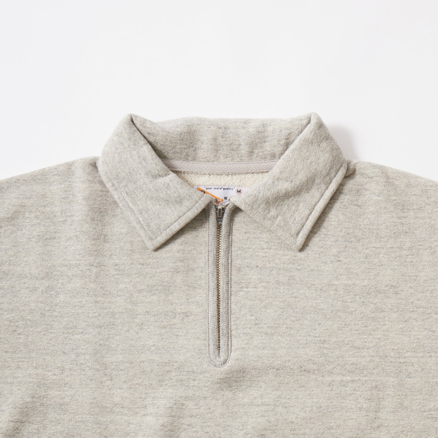 FELCO S/S HALF ZIP COLLARED SWEAT 10oz LT WEIGHT FRENCH TERRY - 8 COLORS