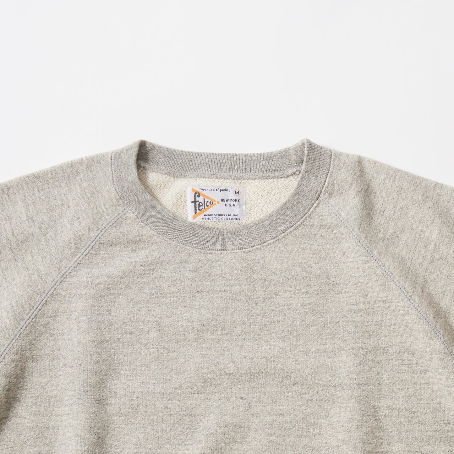 FELCO S/S CLASSIC FIT RAGLAN CREW SWEAT 10oz LT WEIGHT FRENCH TERRY - 3 COLORS