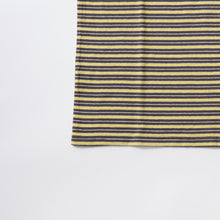 画像をギャラリービューアに読み込む, FELCO S/S CREW POCKET T SUMMER STRIPE-CHARCOAL / CHARCOAL NAVY
