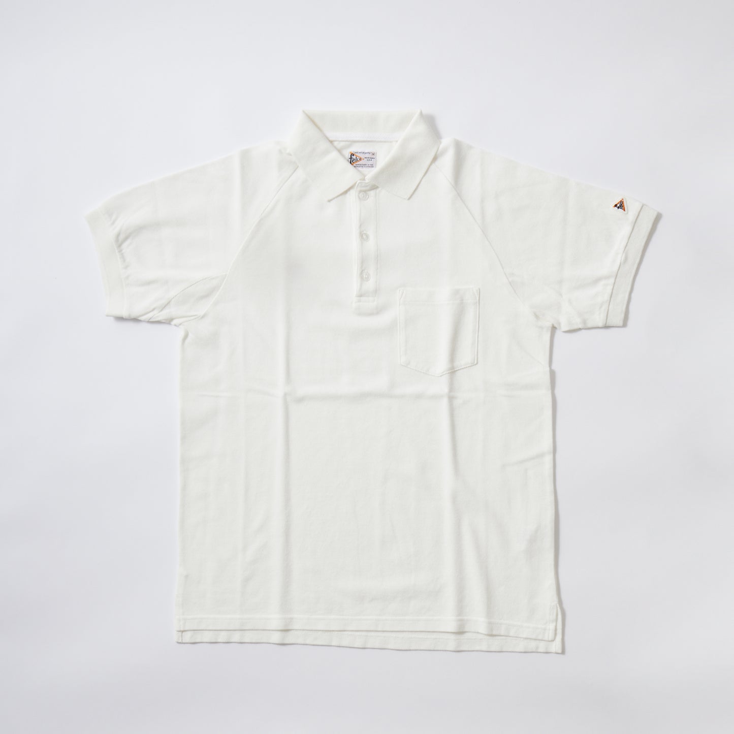 FELCO S/S PIQUE RAGLAN POCKET POLO 40/2 PIQUE