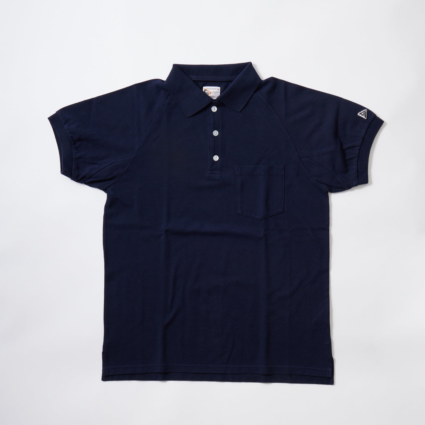 FELCO S/S PIQUE RAGLAN POCKET POLO 40/2 PIQUE