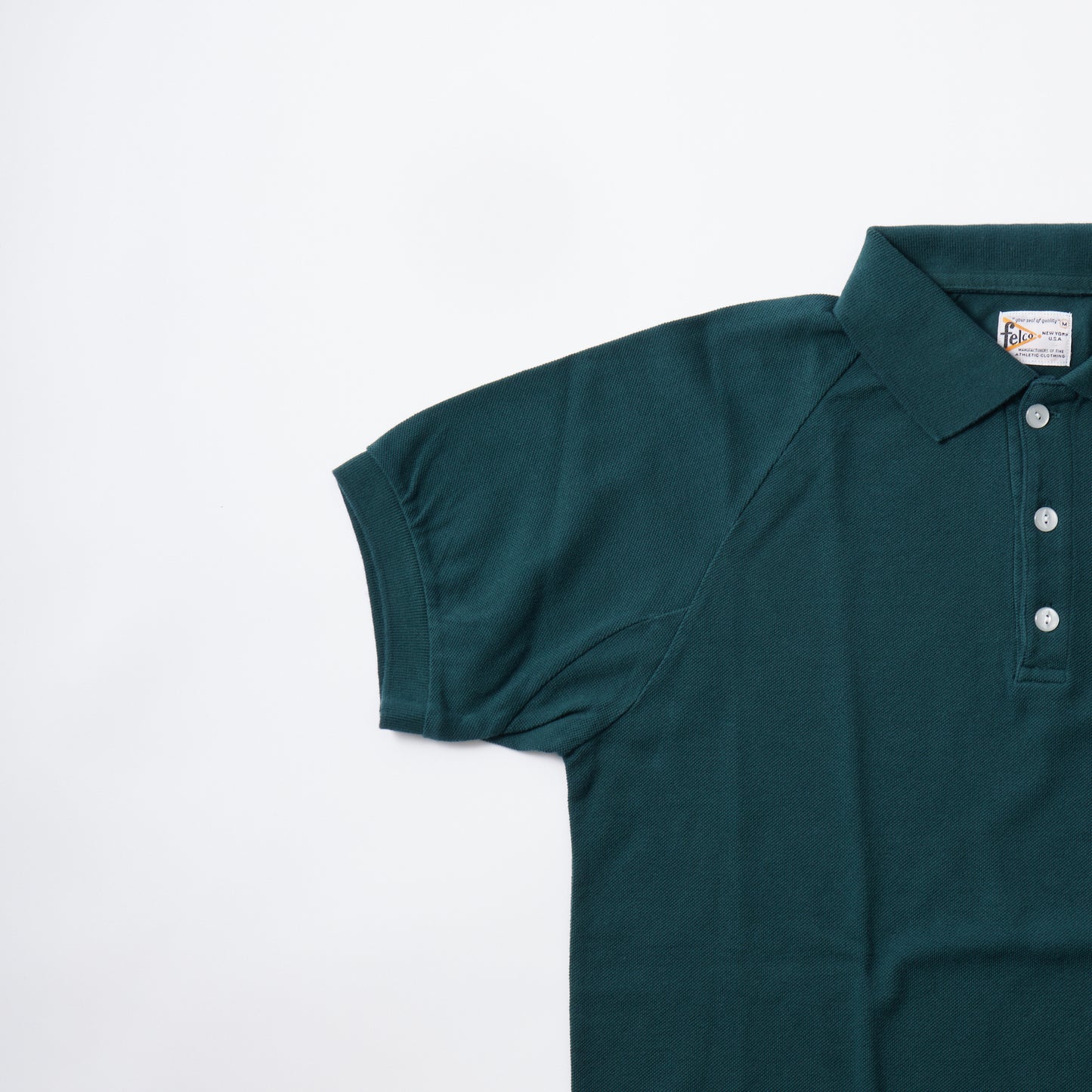 FELCO S/S PIQUE RAGLAN POCKET POLO 40/2 PIQUE