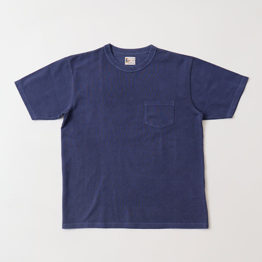 FELCO S/S PIQUE POCKET CREW-T 40/2 PIQUE