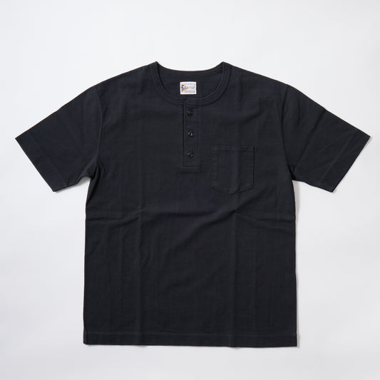 FELCO S/S HENLEY NECK POCKET-T 16/RUFFYJERSEY - 2 COLORS