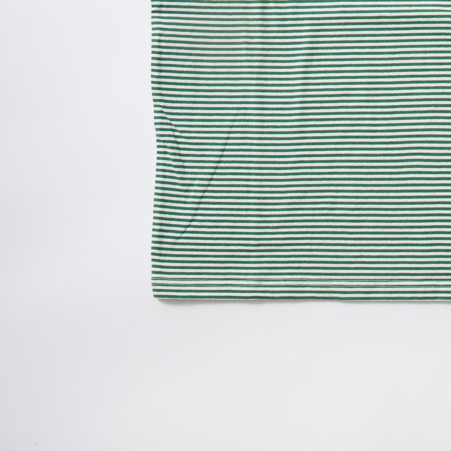 FELCO S/S RINGER POCKET T-AMERICAN VINTAGE STRIPE-NATURAL/GREEN