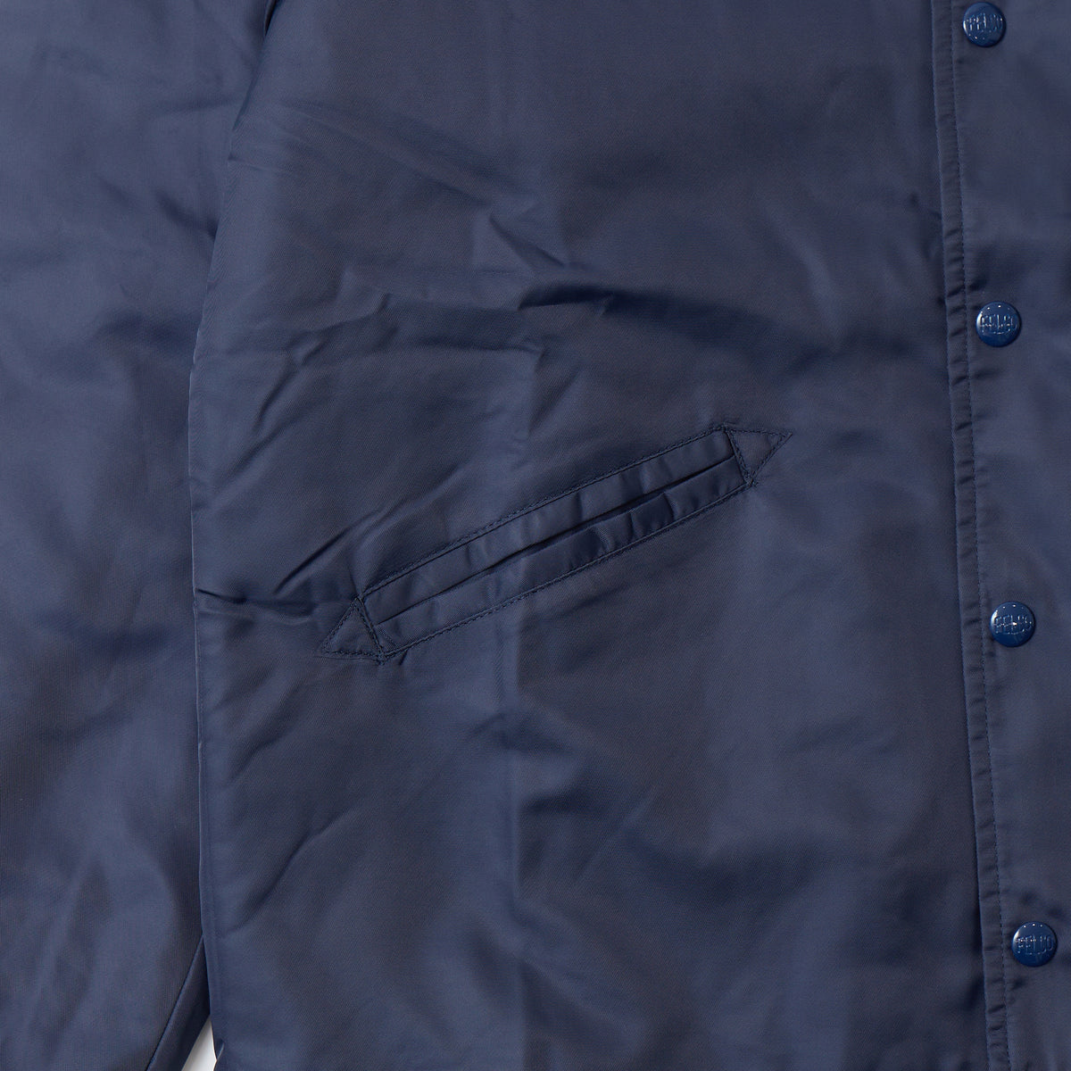 FELCO CLASSIC FIT OXFORD NYLON SATIN BASEBALL COACH JACKET W/QUILT THINSULATE LINING - 5 COLORS