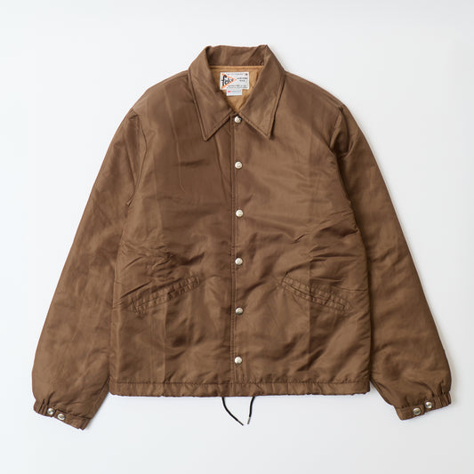 FELCO CLASSIC FIT OXFORD NYLON SATIN BASEBALL COACH JACKET W/QUILT THINSULATE LINING - 5 COLORS