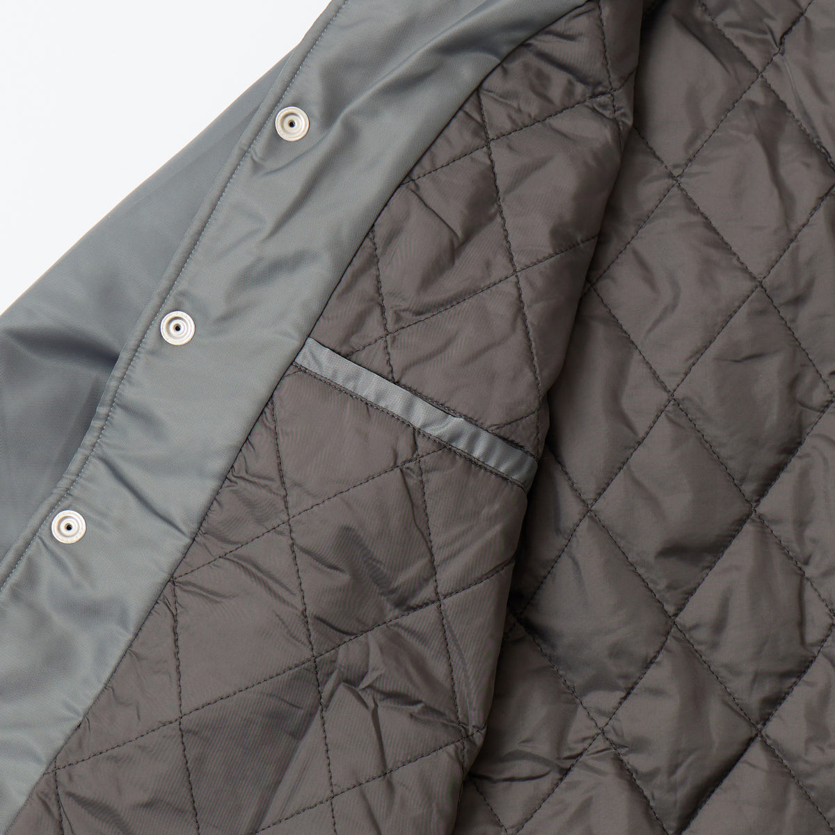 FELCO CLASSIC FIT OXFORD NYLON SATIN BASEBALL COACH JACKET W/QUILT THINSULATE LINING - 5 COLORS