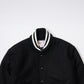 FELCO CLASSIC FIT SHAWL COLLAR WOOL MELTON VARSITY JACKET W/QUILT THINSULATE  LINING - 3 COLORS