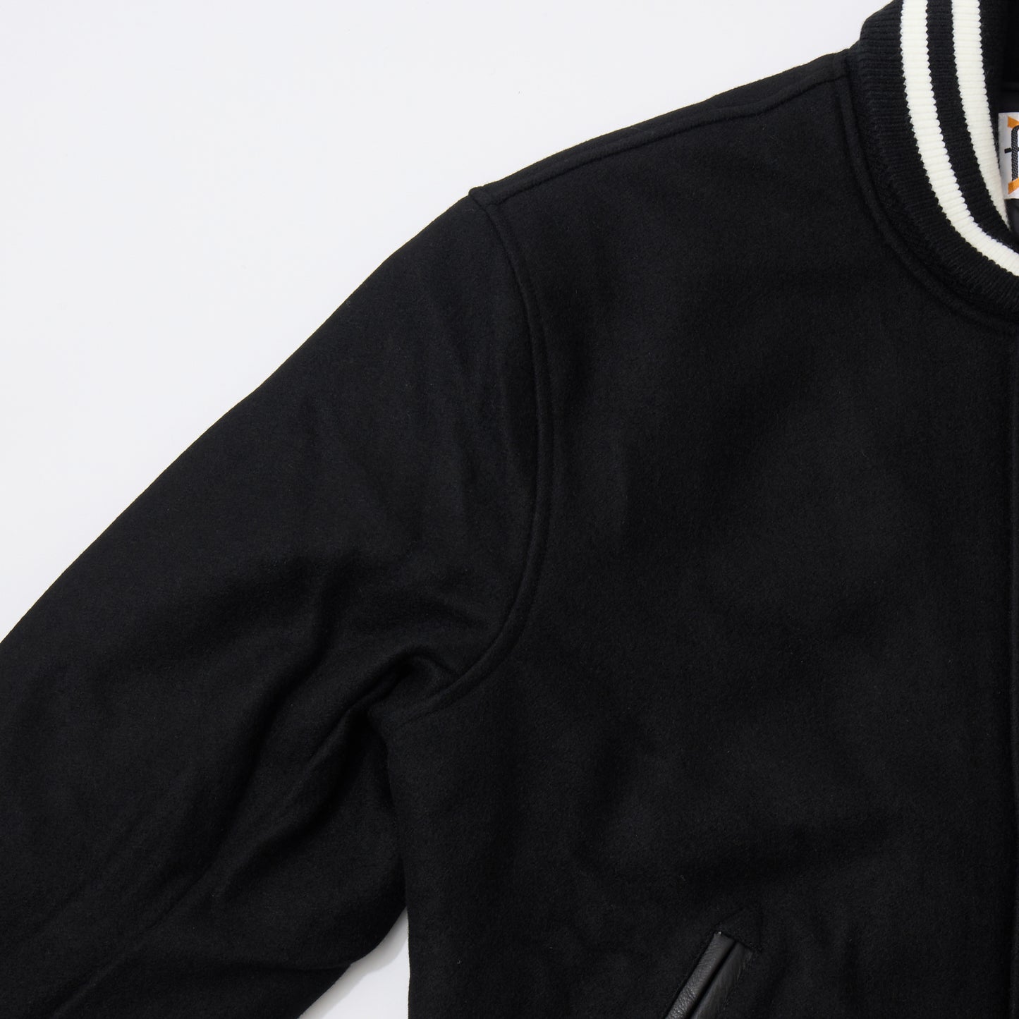 FELCO CLASSIC FIT SHAWL COLLAR WOOL MELTON VARSITY JACKET W/QUILT THINSULATE  LINING - 3 COLORS