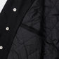 FELCO CLASSIC FIT SHAWL COLLAR WOOL MELTON VARSITY JACKET W/QUILT THINSULATE  LINING - 3 COLORS