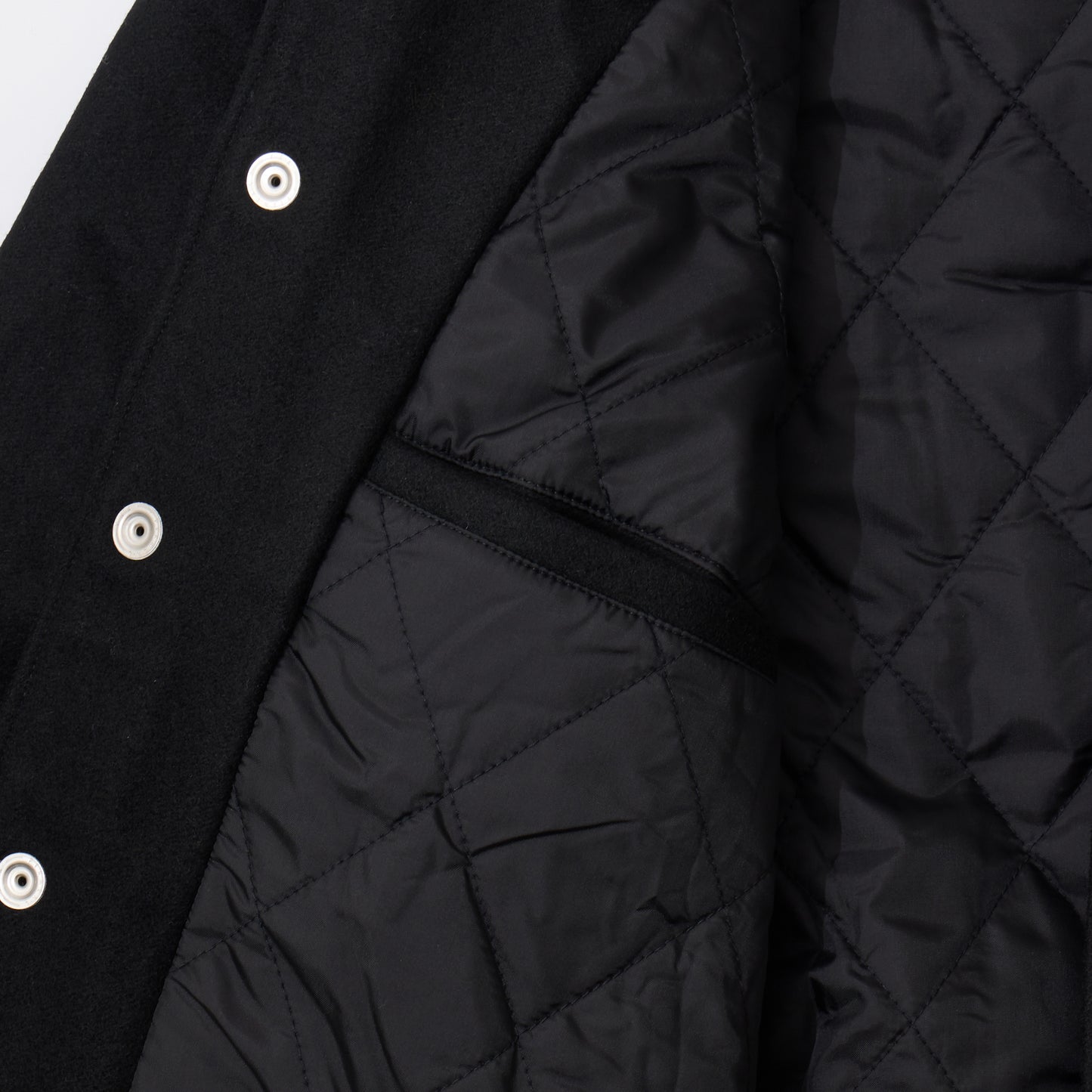 FELCO CLASSIC FIT SHAWL COLLAR WOOL MELTON VARSITY JACKET W/QUILT THINSULATE  LINING - 3 COLORS