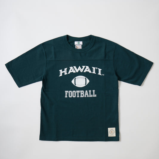 FELCO H/S FOOTBALL TEE - HAWAII FOOTBALL PRINT