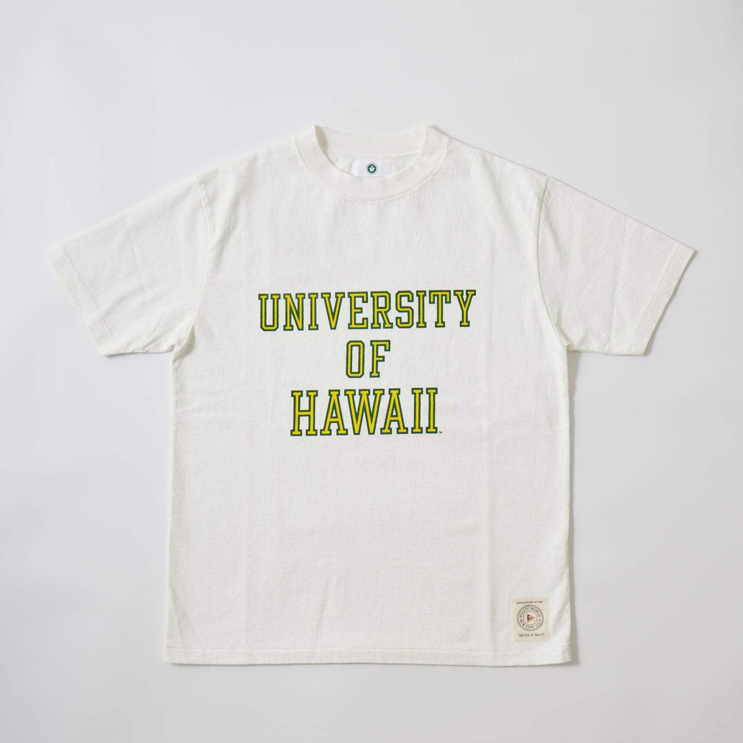 FELCO S/S  HI CREW TEE - UNIVERSITY OF HAWAII PRINT