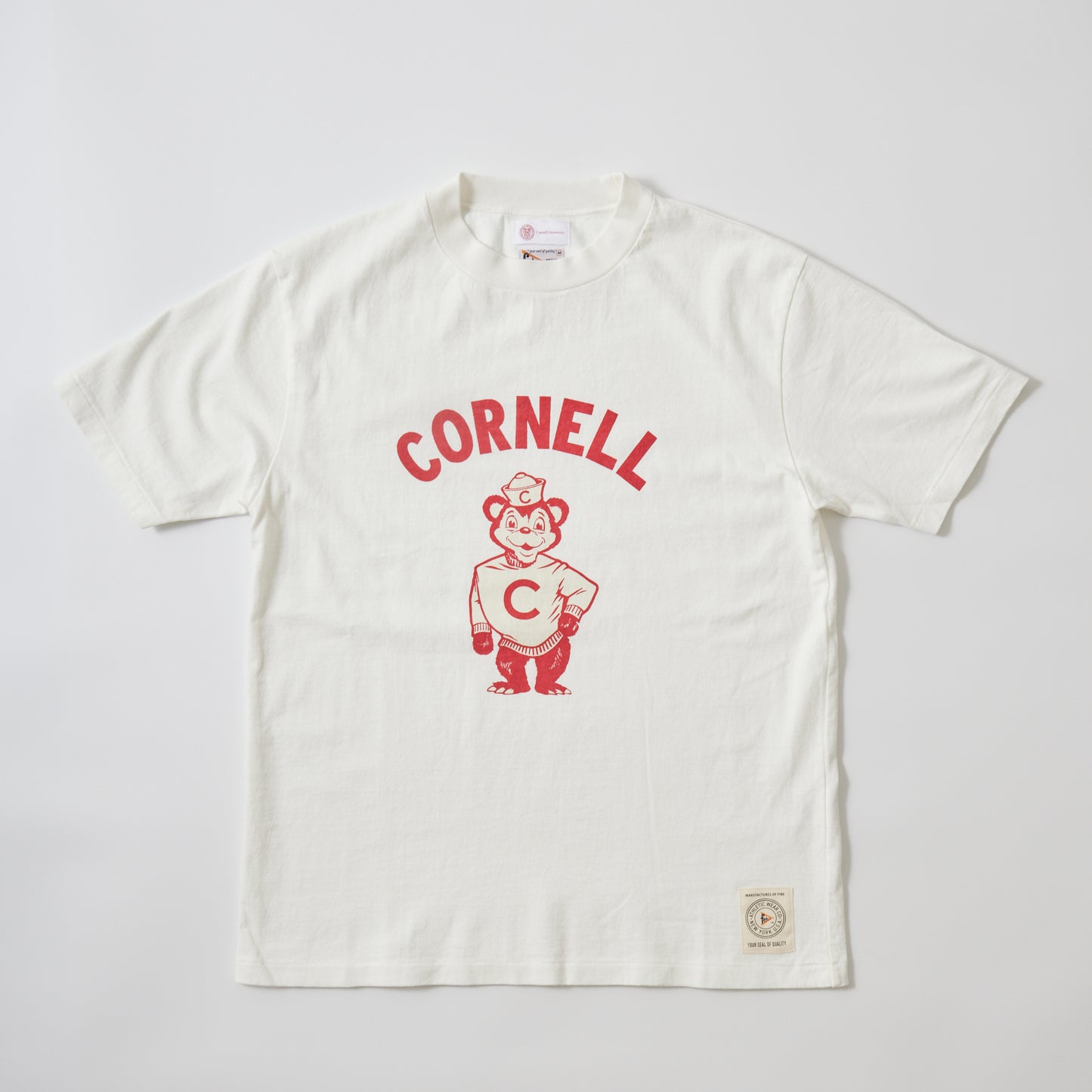 FELCO S/S  HI CREW TEE - CORNELL BEAR PRINT