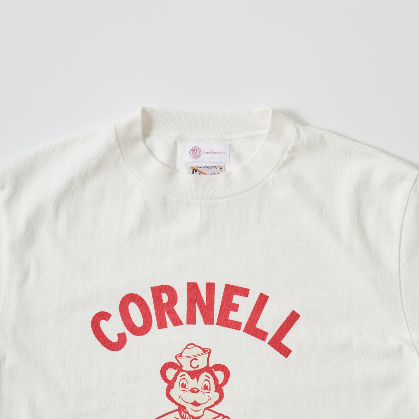 FELCO S/S  HI CREW TEE - CORNELL BEAR PRINT