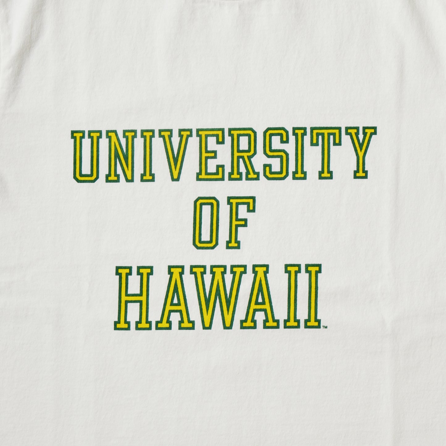 FELCO S/S  HI CREW TEE - UNIVERSITY OF HAWAII PRINT