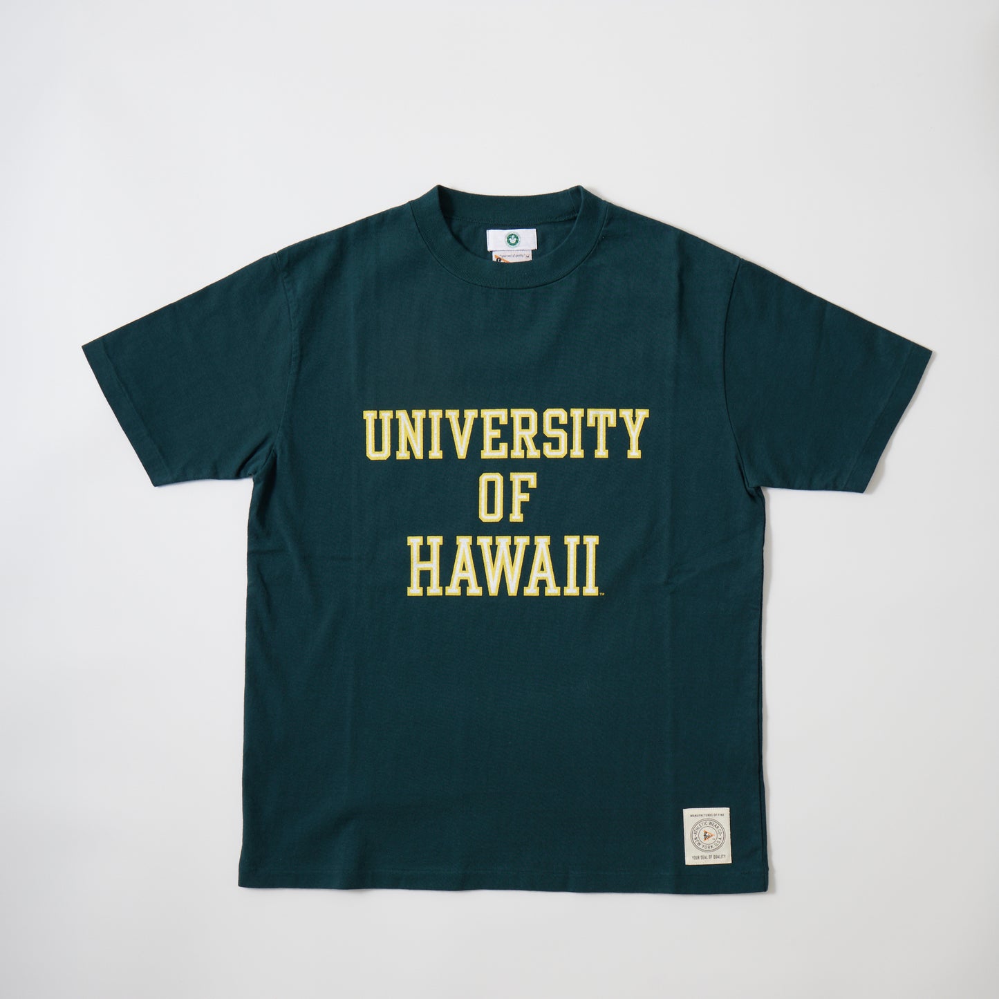 FELCO S/S  HI CREW TEE - UNIVERSITY OF HAWAII PRINT