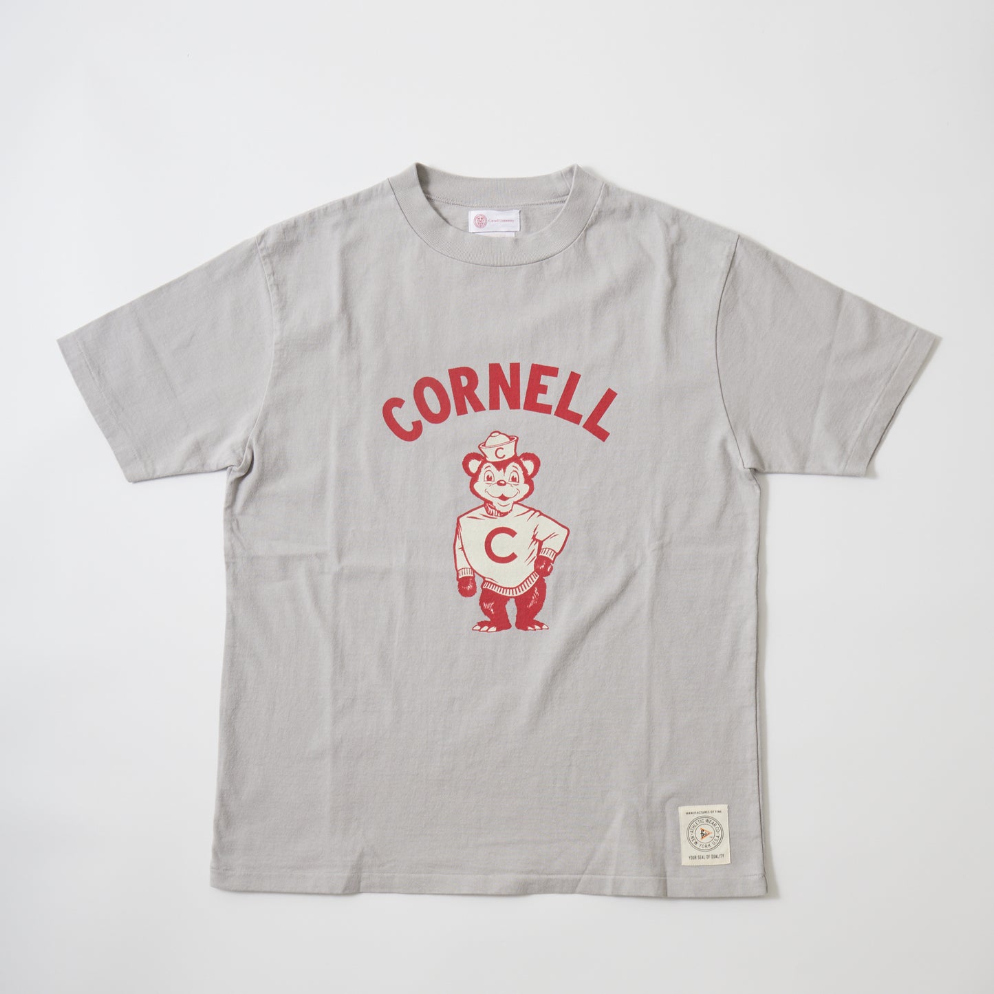 FELCO S/S  HI CREW TEE - CORNELL BEAR PRINT