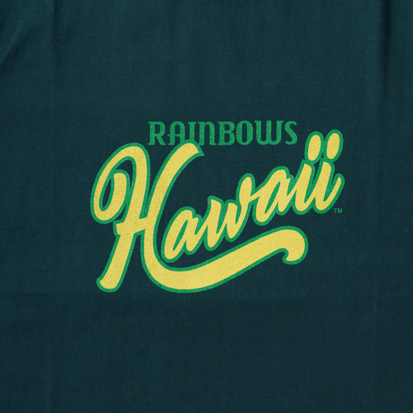 FELCO S/S  HI CREW TEE -  RAINBOWS HAWAII PRINT