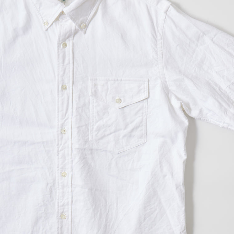 KEATON CHASE USA S/S CLASSIC FIT FULL OPEN BD SHIRT - PREMIUM OXFORD